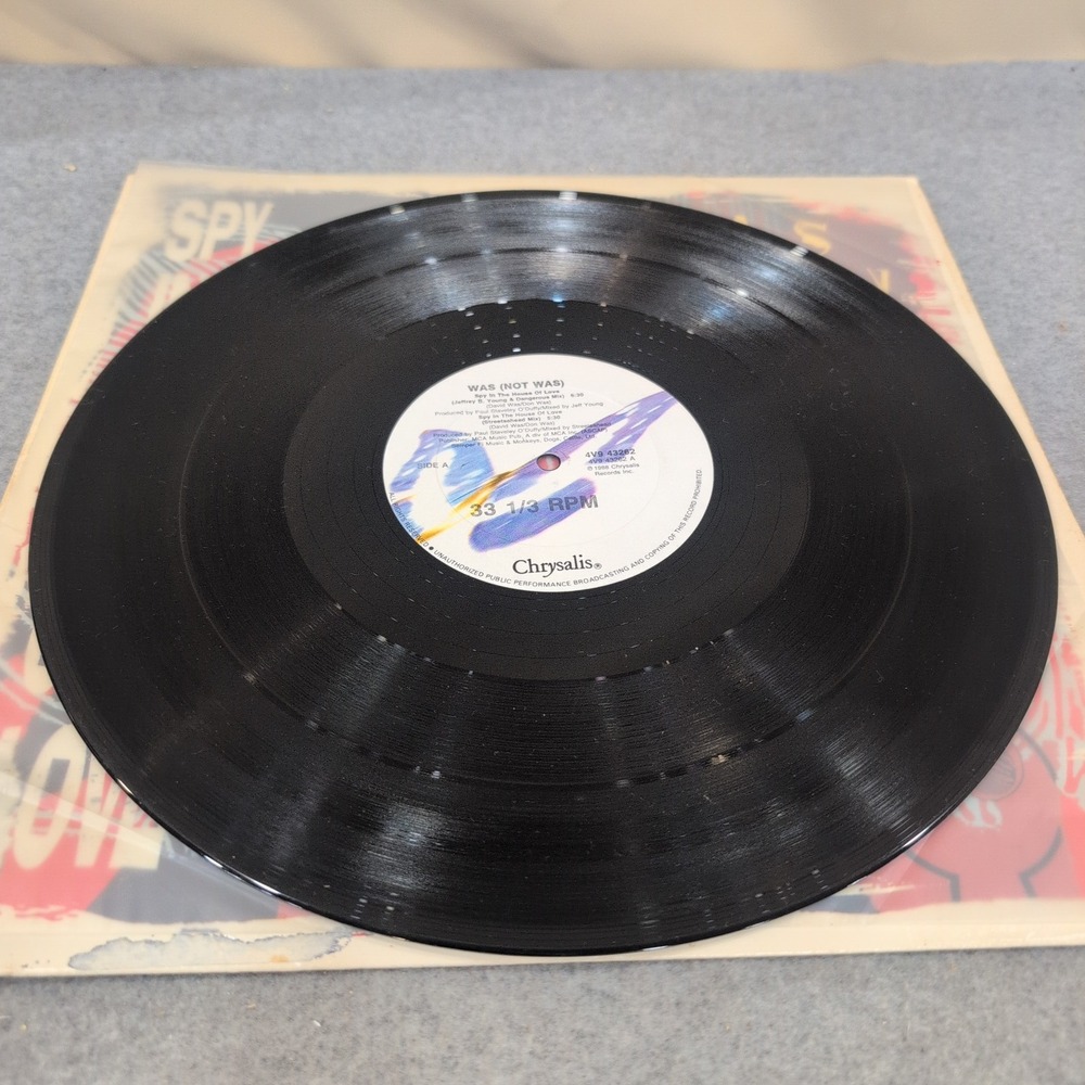 Was Not Was Spy In The House Of Love 12 inch Vinyl Single 1988 Chrysalis 4V9 432 - Picture 3 of 6